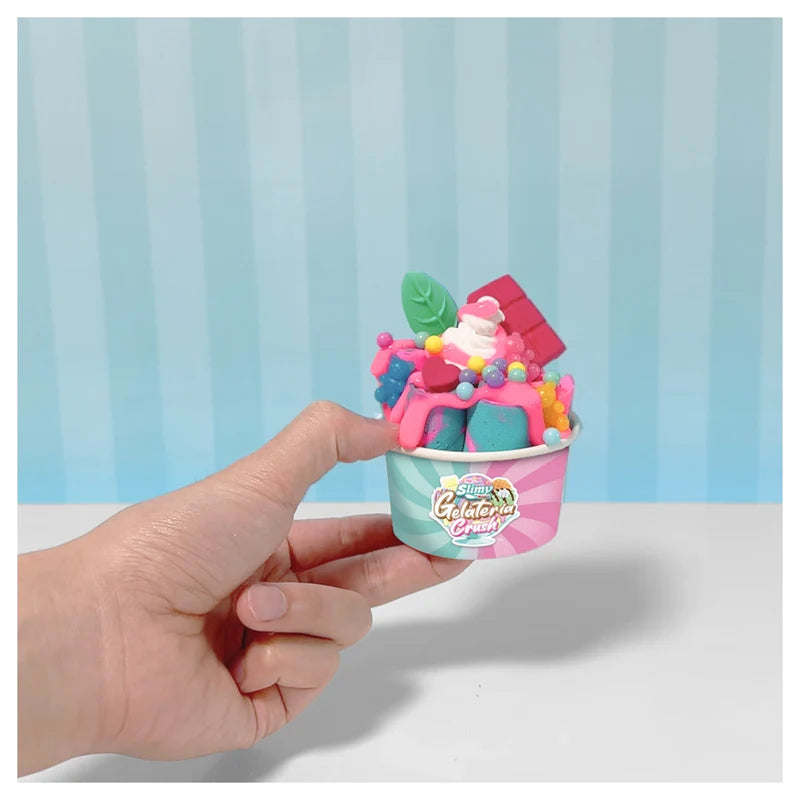 Slimy Gelateria Rolls DIY Dessert Slime Sensory Play Kit
