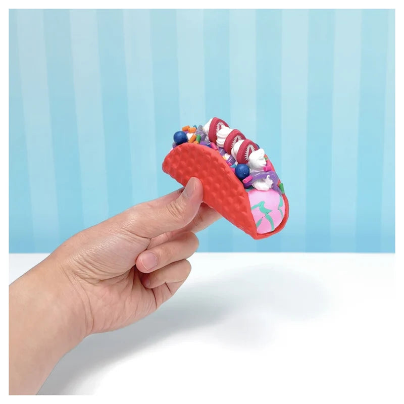 Slimy Gelateria Tacos DIY Dessert Slime Sensory Play Kit