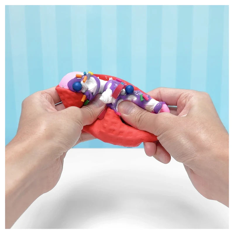 Slimy Gelateria Tacos DIY Dessert Slime Sensory Play Kit