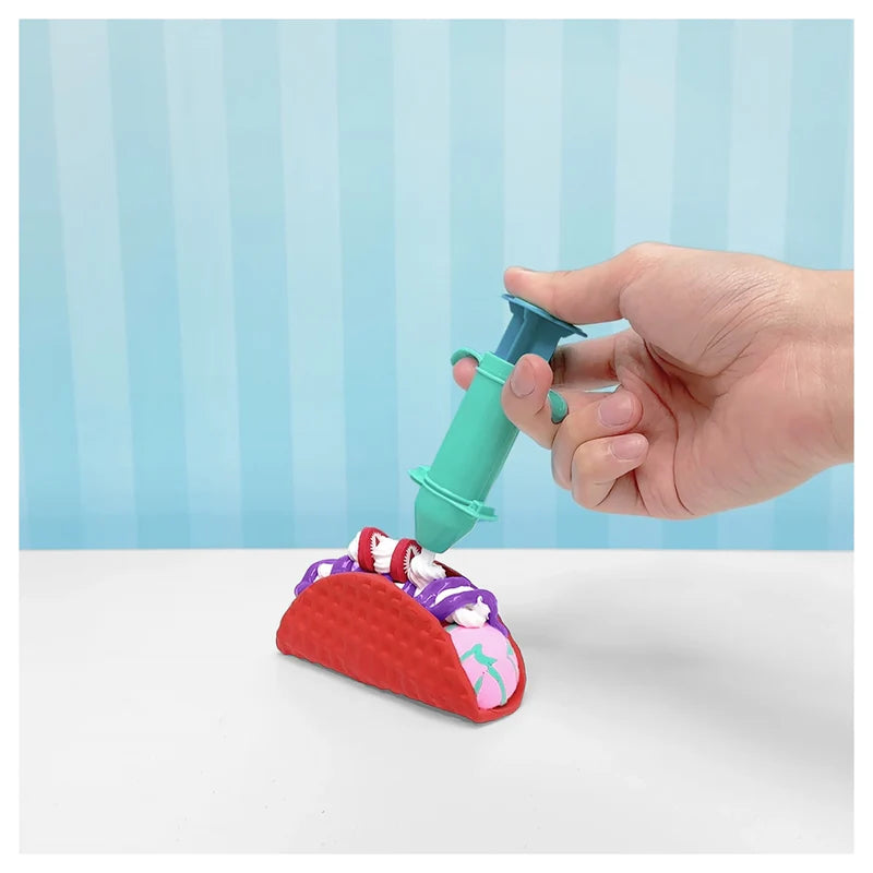 Slimy Gelateria Tacos DIY Dessert Slime Sensory Play Kit