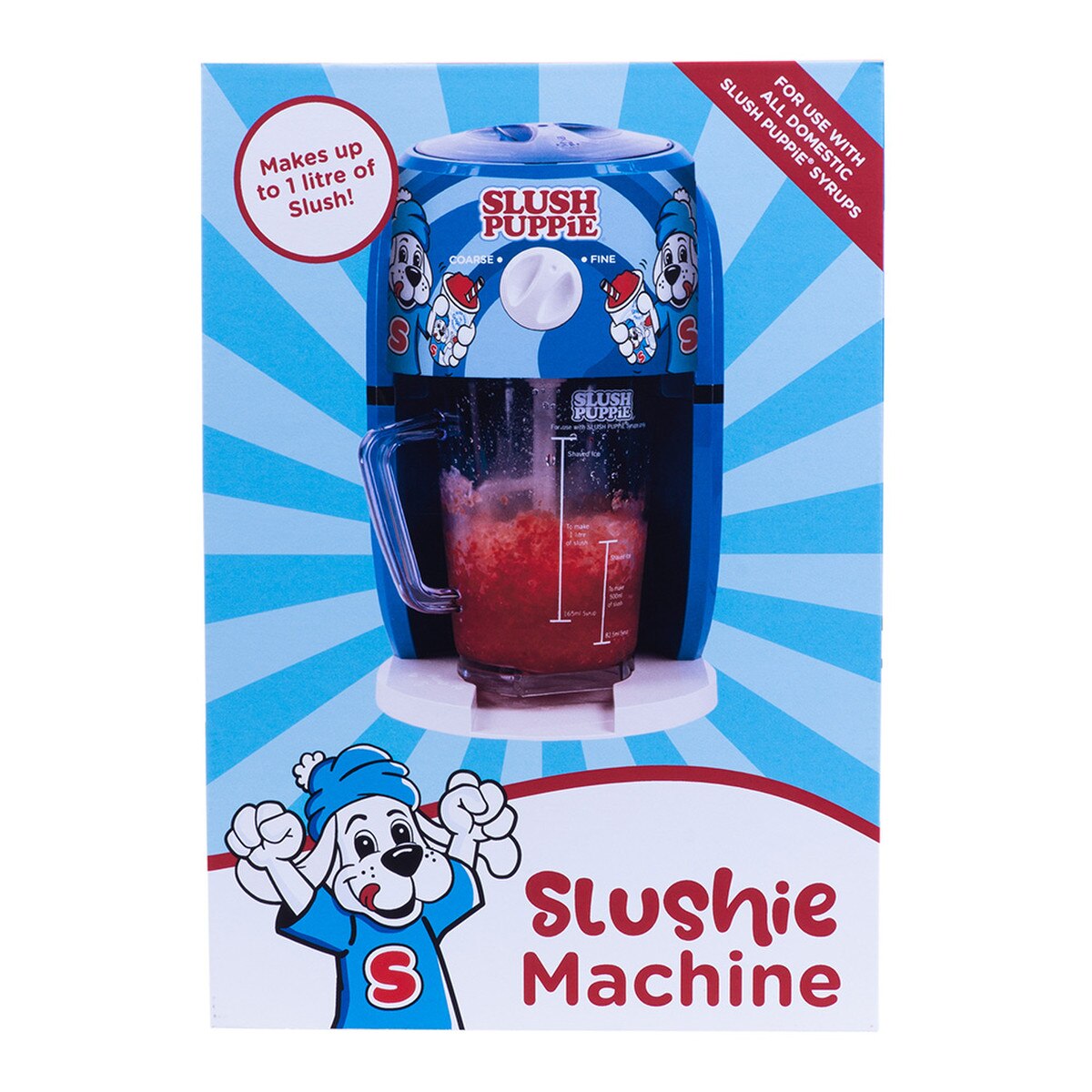 SLUSH PUPPiE Snow Cone Maker Machine for Kids and Family Fun