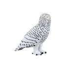 MOJO Wildlife Snowy Owl Figure – Hand-Painted Bird Model 5.25cm