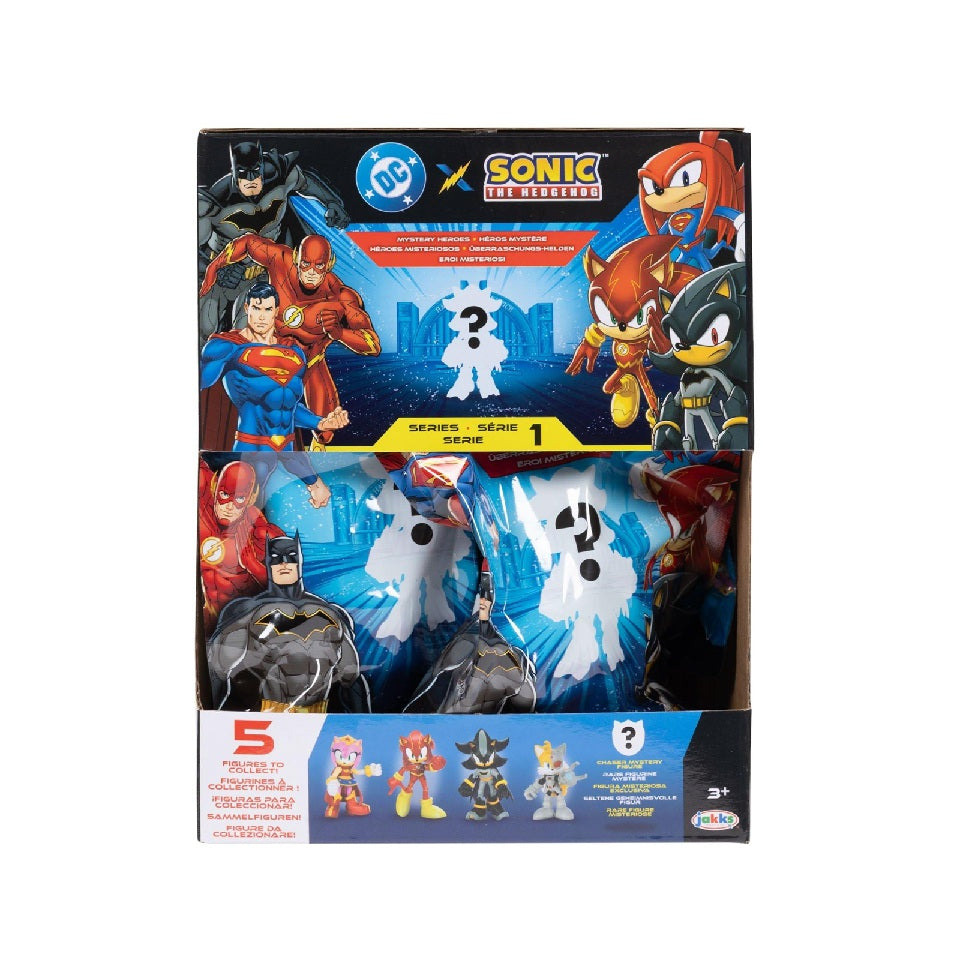 Sonic DC Mystery Heroes Wave 1 Blind Box Collectible Figure