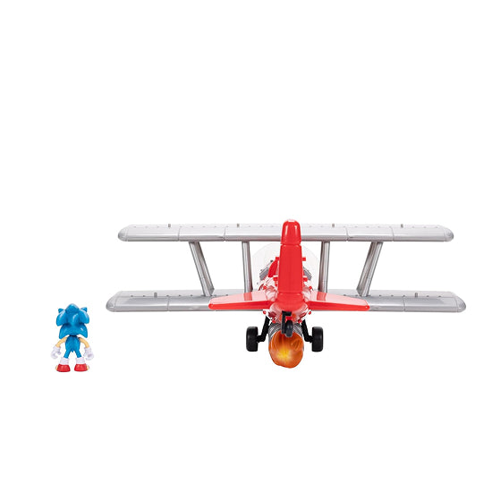 Sonic Tornado Biplane Interactive Playset with Sounds and Lights