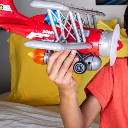 Sonic Tornado Biplane Interactive Playset with Sounds and Lights