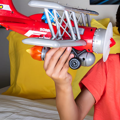Sonic the Hedgehog Tornado Biplane Playset with Sonic Figure