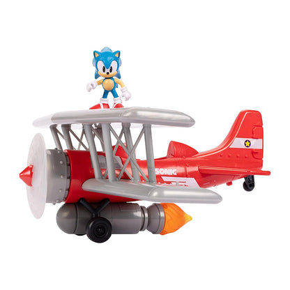 Sonic Tornado Biplane Interactive Playset with Sounds and Lights