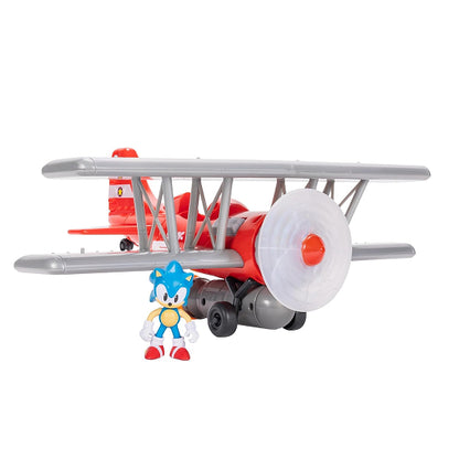 Sonic Tornado Biplane Interactive Playset with Sounds and Lights