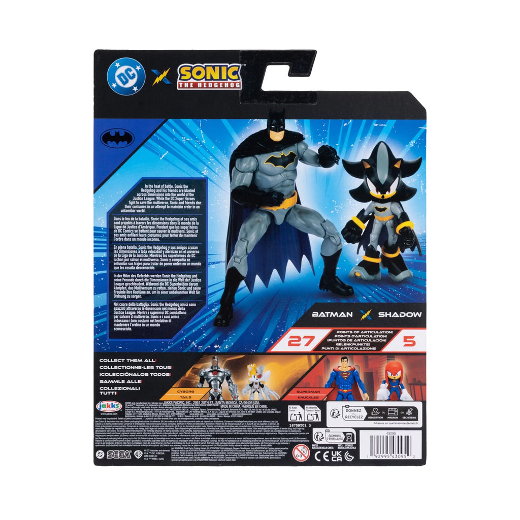 Sonic DC Figure Twin Pack Wave 1 Collectible Action Figures