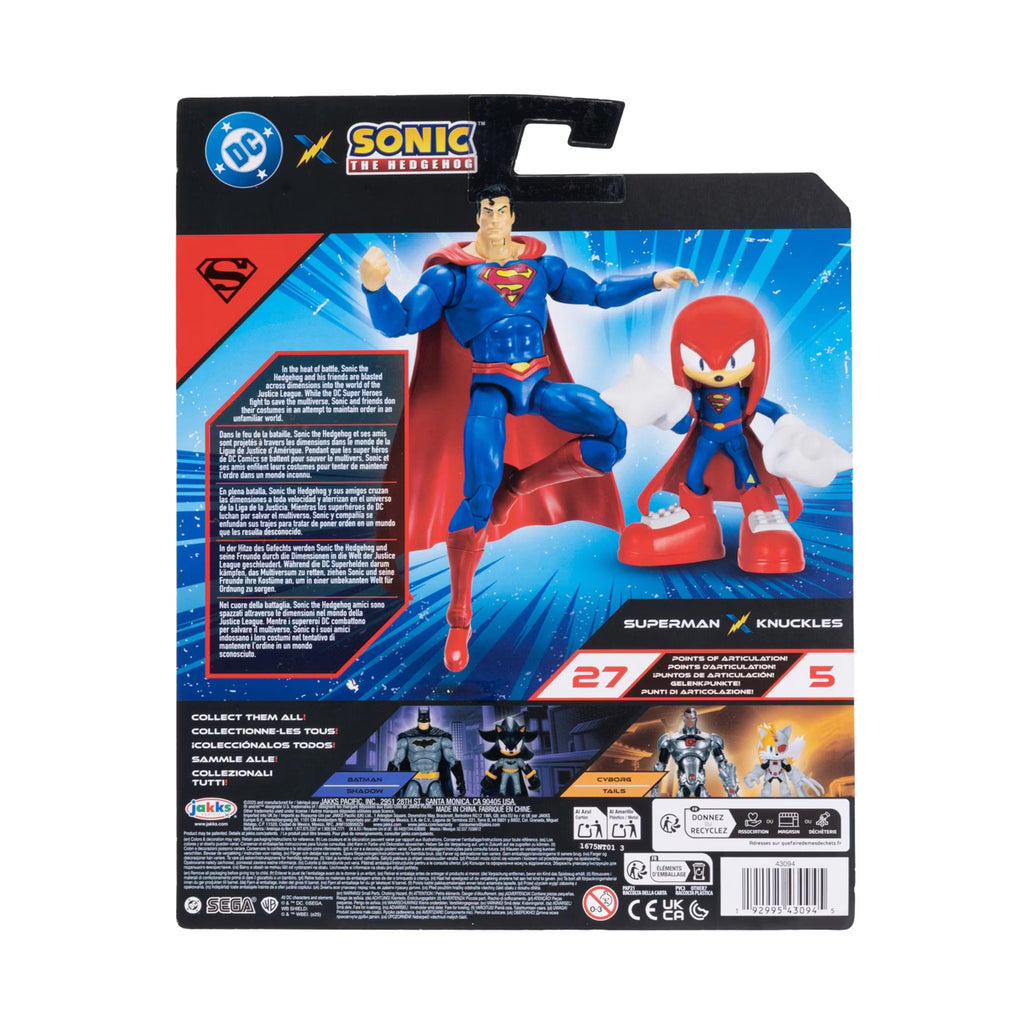 Sonic DC Figure Twin Pack Wave 1 Collectible Action Figures