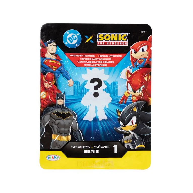Sonic DC Mystery Heroes Wave 1 Blind Box Collectible Figure