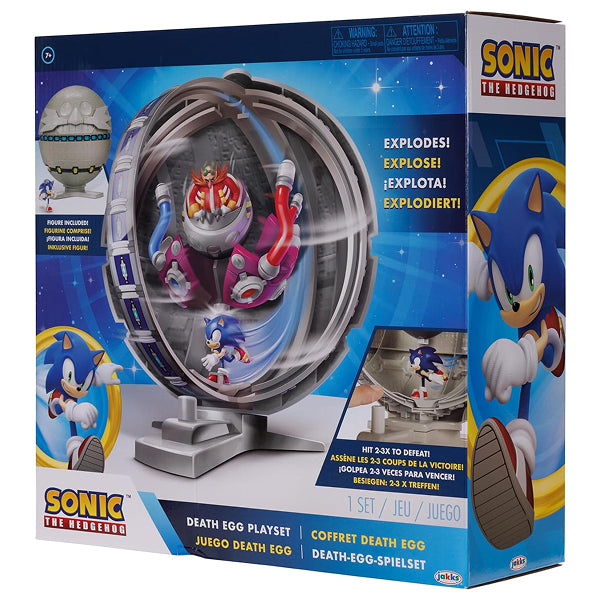 Sonic Death Egg Playset with Exclusive Running Sonic Figure