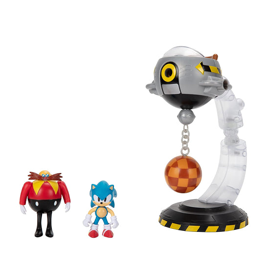 Sonic Egg Mobile Battle Set with Sonic and Dr Eggman Figures