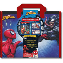 Spider-Man Fold-Out Storage Case Coloring Activity Set for Kids