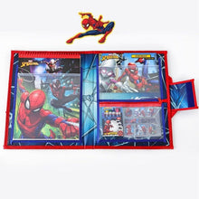 Spider-Man Fold-Out Storage Case Coloring Activity Set for Kids