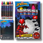 Spider-Man Fold-Out Storage Case Coloring Activity Set for Kids