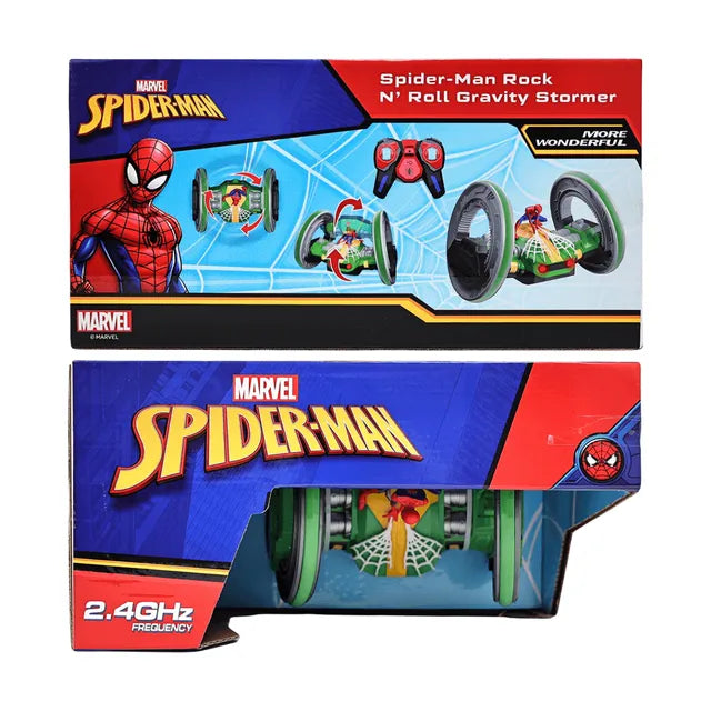 Spider-Man Rock N Roll Gravity Stormer RC Stunt Car for Kids