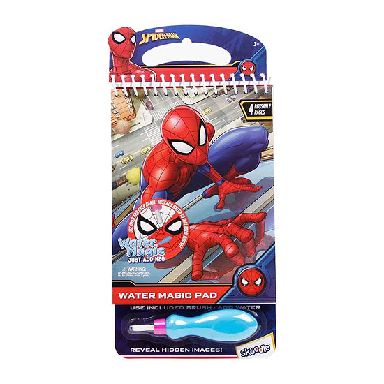 Spider-Man Water Magic Pad – Reusable Mess-Free Water Coloring Activity Book