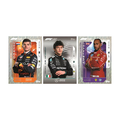 Topps Turbo Attax Formula 1 2025 Mega Lightning Lids Tin – 60 Cards with Exclusive Limited Editions
