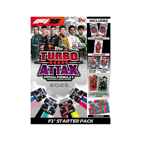 Topps Formula 1 2025 Mega Shakedown Starter Pack – Official F1 Trading Card Collection