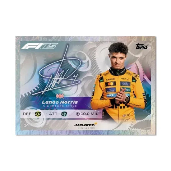 Topps Formula 1 2025 Mega Shakedown Starter Pack – Official F1 Trading Card Collection