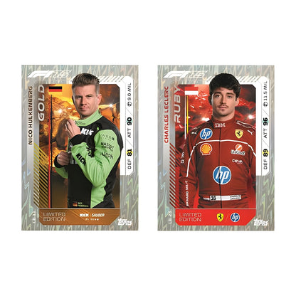 Topps Turbo Attax Formula 1 2025 Mega Multipack – 39 Trading Cards with Limited Edition Cards