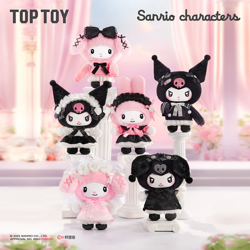 TOP TOY Sanrio Angel Garden Plush Vinyl Keychain Blind Box