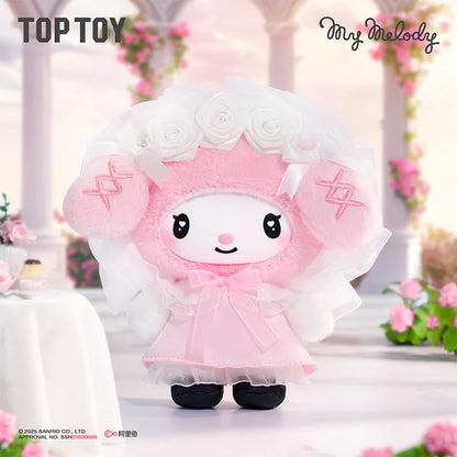 TOP TOY Sanrio Angel Garden Plush Vinyl Keychain Blind Box