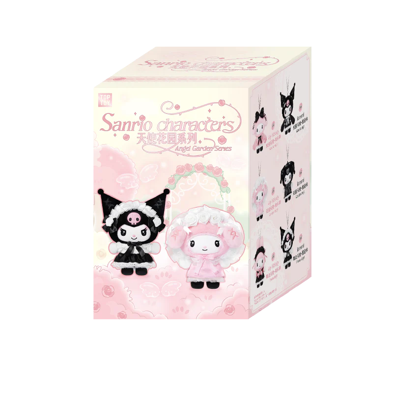 TOP TOY Sanrio Angel Garden Plush Vinyl Keychain Blind Box