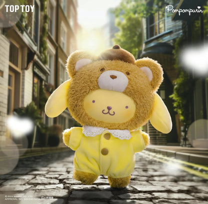 TOP TOY Sanrio Latte Baby Blind Box Collectible Plush Keychain