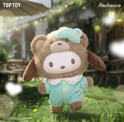 TOP TOY Sanrio Latte Baby Blind Box Collectible Plush Keychain