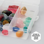 Discovery Kids Rock Tumbler Scientific Kit 6-Piece – STEM Geology and Gem Polishing Set