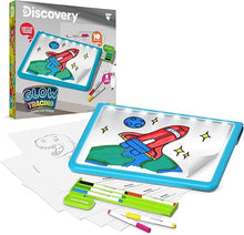 Discovery Glow Tracing Light-Up Art Tablet for Kids – Portable Drawing and Sketching Board