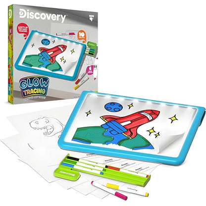 Discovery Mindblown Glow Tracing Light-Up Art Tablet