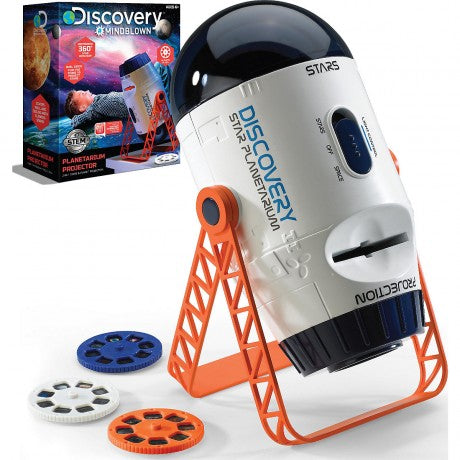 Toy Space and Planetarium Projector with Rotating Galaxy Projection