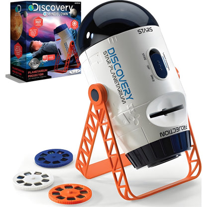 Toy Space and Planetarium Projector with Rotating Galaxy Projection