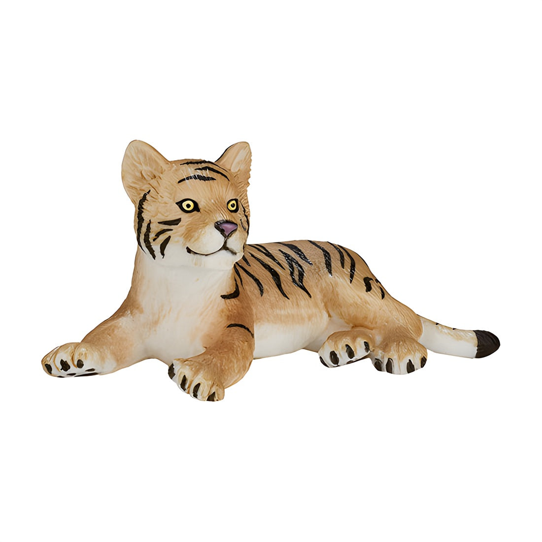 Mojo Wildlife Tiger Cub Lying Down Figure