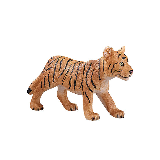 MOJO Tiger Cub Standing Figure Hand-Painted Wildlife Animal Model