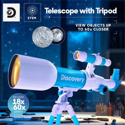 Toy Telescope with Tripod Early Explorers STEM Astronomy Kit