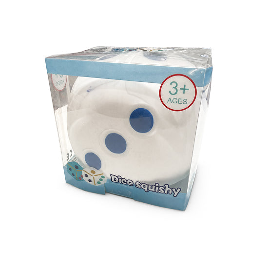 Jumbo Dice Squishy – Soft Sensory Fidget Stress Relief Toy