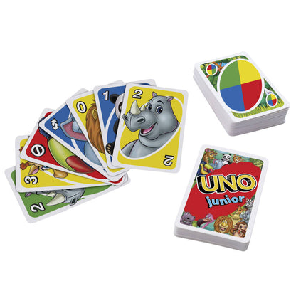 UNO Junior 2.0 Card Game for Kids Ages 3+