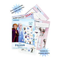 Disney Frozen Stickers Coloring and Activity Book