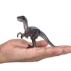 MOJO Velociraptor Standing Dinosaur Figure Hand-Painted Prehistoric Model