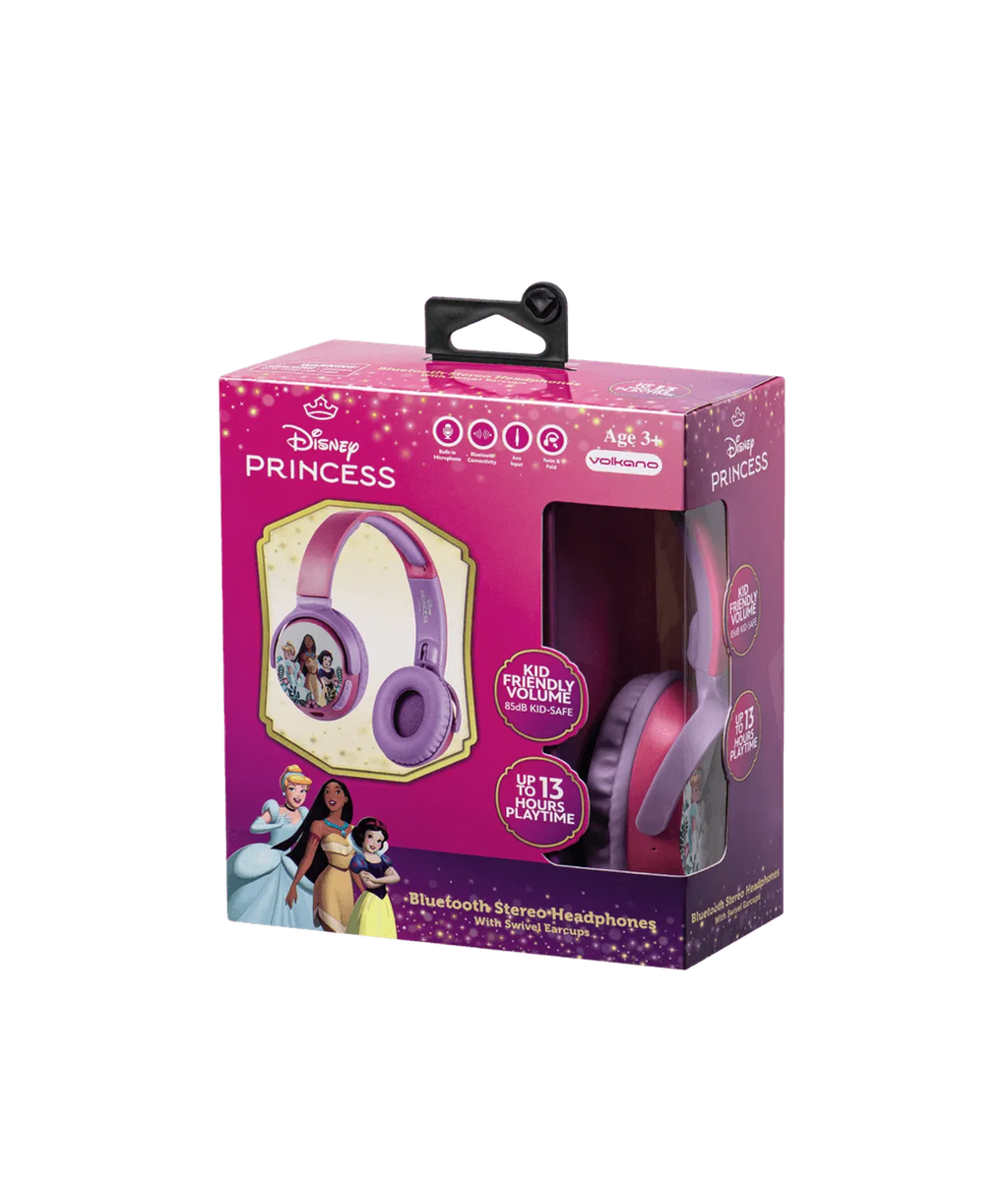 Princesses Bluetooth Wireless Stereo Headphones