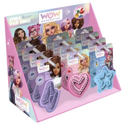 WOW Generation Shaped & Scented Hair Elastics Assorted