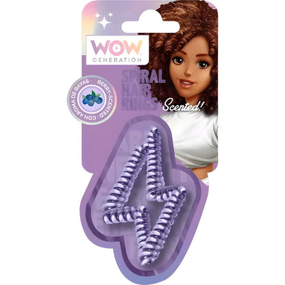 WOW Generation Shaped & Scented Hair Elastics Assorted