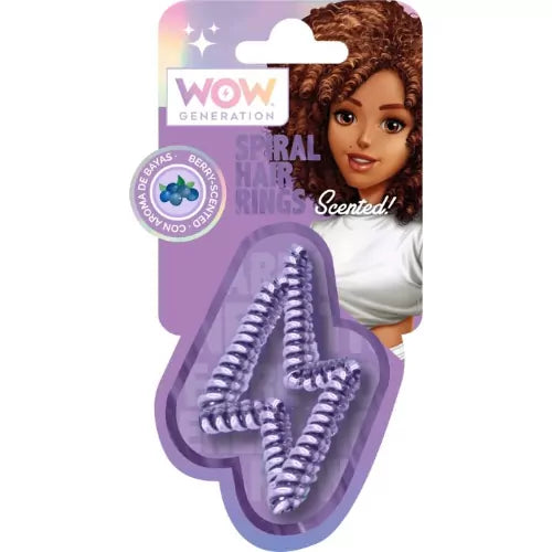 WOW Generation Shaped & Scented Hair Elastics Assorted