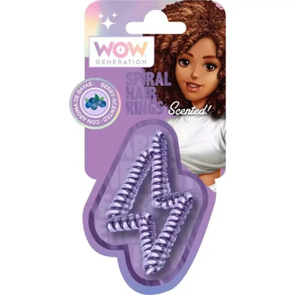 WOW Generation Shaped & Scented Hair Elastics Assorted