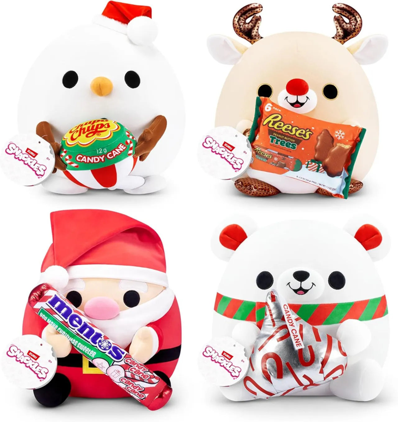 S1 SNACKLES XMAS 14" SNOWMAN