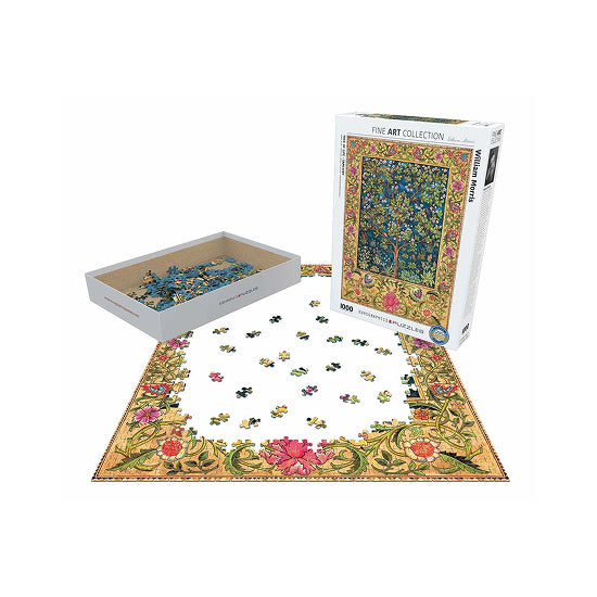 Puzzle 1000 Tree Of Life Tapestry By William Morris
